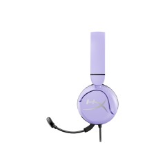 HyperX Cloud Mini Wired Headset Purple - Lightweight Comfort & Immersive Sound!